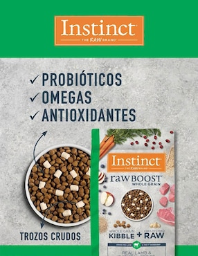 Croqueta Instinct de Cordero para perro todas las etapas contenido 9 kg