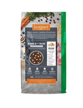 Croqueta Instinct de Cordero para perro todas las etapas contenido 9 kg