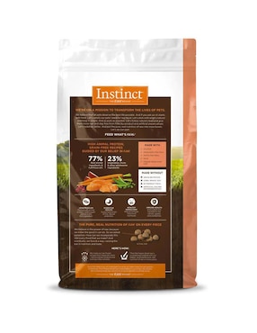 Croqueta Instinct de Salmón para gato todas las etapas contenido 2 kg