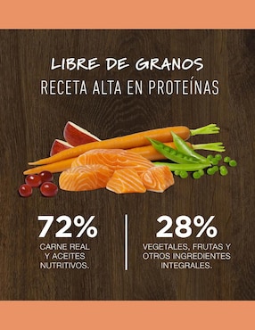 Croqueta Instinct de Salmón para perro todas las etapas contenido 9 kg