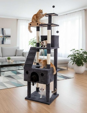 Mueble rascador para gato Poli Pets
