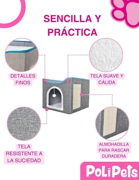 Casa para gato Poli Pets