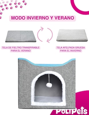 Casa para gato Poli Pets