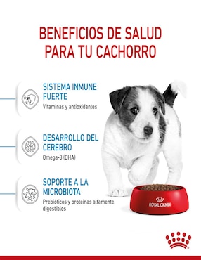 Croqueta Royal Canin de Pollo para perro etapa cachorro Miniatura contenido 6.36 kg