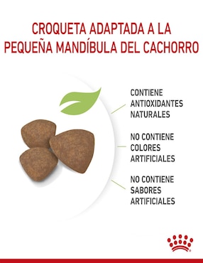 Croqueta Royal Canin de Pollo para perro etapa cachorro Miniatura contenido 6.36 kg