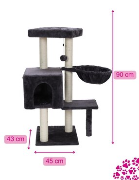Mueble rascador para gato Poli Pets