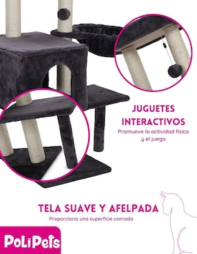 Mueble rascador para gato Poli Pets
