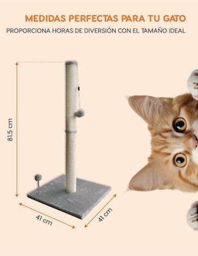 Mueble rascador para gato Poli Pets