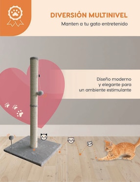 Mueble rascador para gato Poli Pets