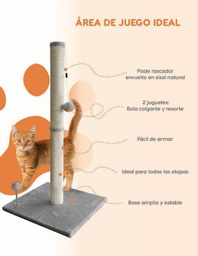 Mueble rascador para gato Poli Pets