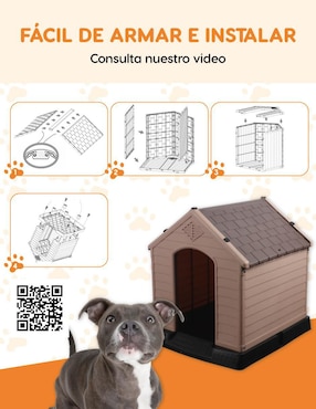 Casa para perro Poli Pets