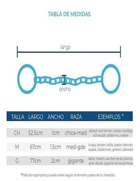 Collar Wünd de acero para perro