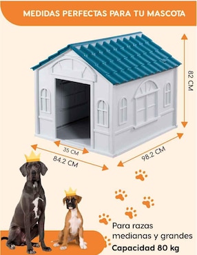 Casa para perro Poli Pets