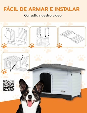 Casa para perro Poli Pets