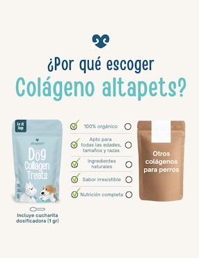 Colágeno para mascotas Altapets para perro