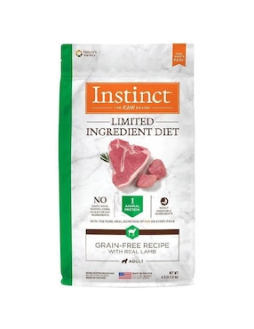 Croqueta Instinct De Cordero Para Perro Todas Las Etapas Contenido 1.8 Kg