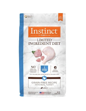 Croqueta Instinct De Pavo Para Perro Todas Las Etapas Contenido 1.8 Kg