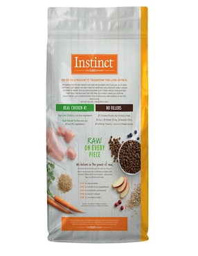 Croqueta Instinct Be Natural de Pollo para perro todas las etapas contenido 2 kg