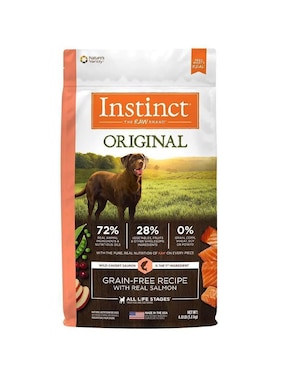 Croqueta Instinct de Salmón para perro todas las etapas contenido 1.8 kg