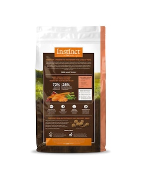 Croqueta Instinct de Salmón para perro todas las etapas contenido 1.8 kg