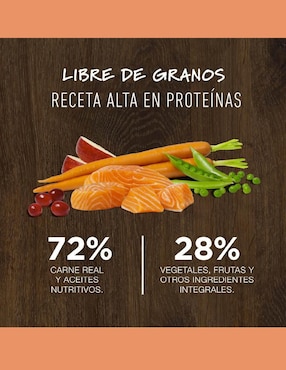 Croqueta Instinct de Salmón para perro todas las etapas contenido 1.8 kg