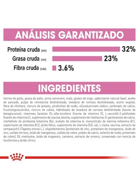 Croqueta Royal Canin de Pollo para gato etapa cachorro contenido 3.5 kg