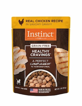 Alimento Húmedo Instinct De Carne Con Pollo Para Perro Todas Las Etapas Contenido 85 G