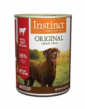 Alimento Húmedo Instinct De Res Para Perro Todas Las Etapas Contenido 374 G