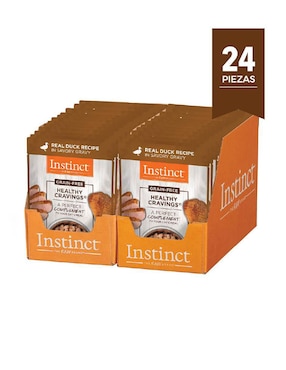 Alimento húmedo Instinct de Pato para gato todas las etapas contenido 85 g
