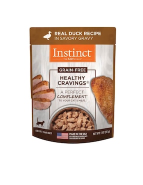 Alimento húmedo Instinct de Pato para gato todas las etapas contenido 85 g