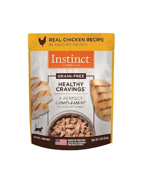 Alimento húmedo Instinct de Pollo para gato todas las etapas contenido 85 g