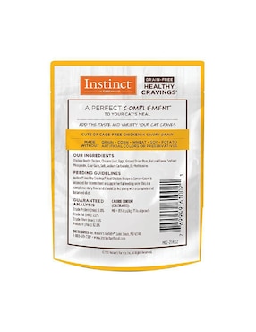 Alimento húmedo Instinct de Pollo para gato todas las etapas contenido 85 g