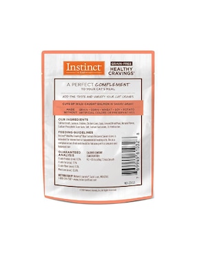Alimento húmedo Instinct de Salmón para gato todas las etapas contenido 85 g