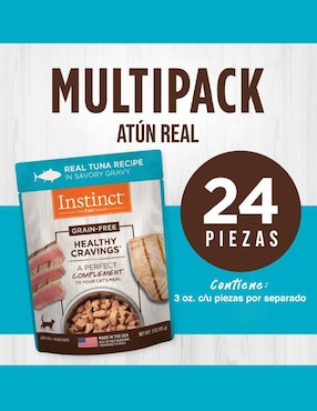 Alimento húmedo Instinct de Atún para gato todas las etapas contenido 85 g