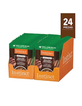 Alimento húmedo Instinct de Cordero para gato todas las etapas contenido 85 g