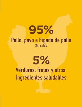 Alimento húmedo Instinct de Pollo para perro todas las etapas contenido 374 g