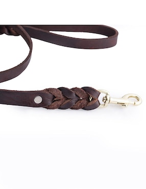 Correa Pet to Bed de piel para perro