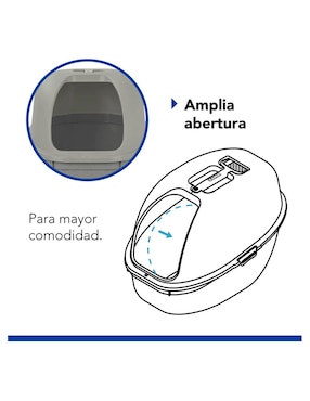 Arenero Rimax para gato