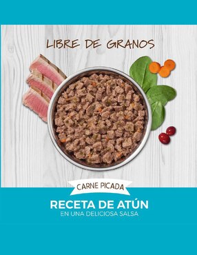 Alimento húmedo Instinct de Atún para perro todas las etapas contenido 99 g