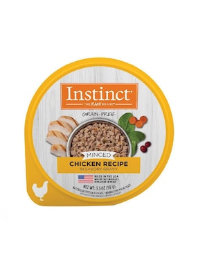 Alimento Húmedo Instinct De Pollo Para Gato Todas Las Etapas Contenido 99 G