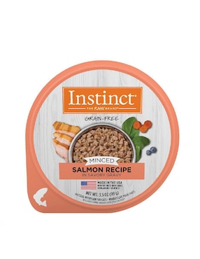 Alimento húmedo Instinct de Salmón para gato todas las etapas contenido 99 g