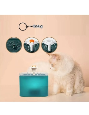 Bebedero fuente automática para perro y gato 1.5 l