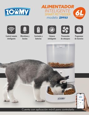 Comedero para perro y gato Zoomy