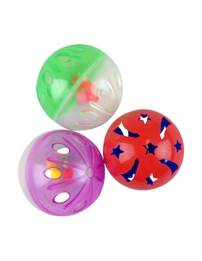 Paquete De Pelotas Para Gato Fancy Pets