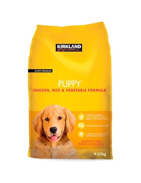 Croqueta Kirkland Signature De Pollo Y Arroz Para Perro Etapacachorro Contenido 9 Kg