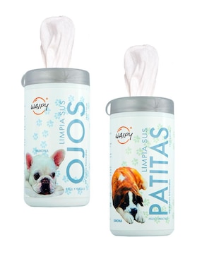 Toallas húmedas Waipy para perro y gato