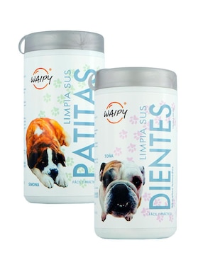 Toallas húmedas Waipy para perro y gato