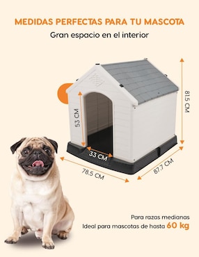 Casa para perro Poli Pets