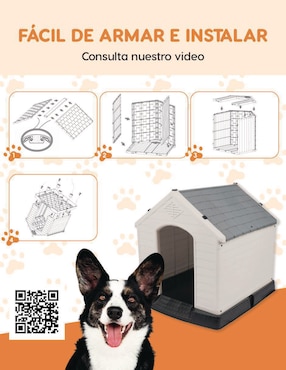 Casa para perro Poli Pets