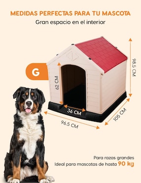 Casa para perro Poli Pets